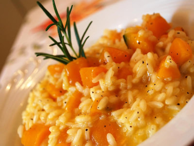 risotto zucca